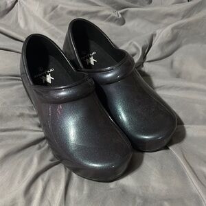 Black Slip-On Clogs for nurses